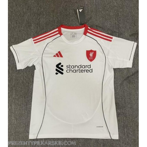 Stroje piłkarskie Liverpool Koszulka Wyjazdowej 2025-26 Krótki Rękaw